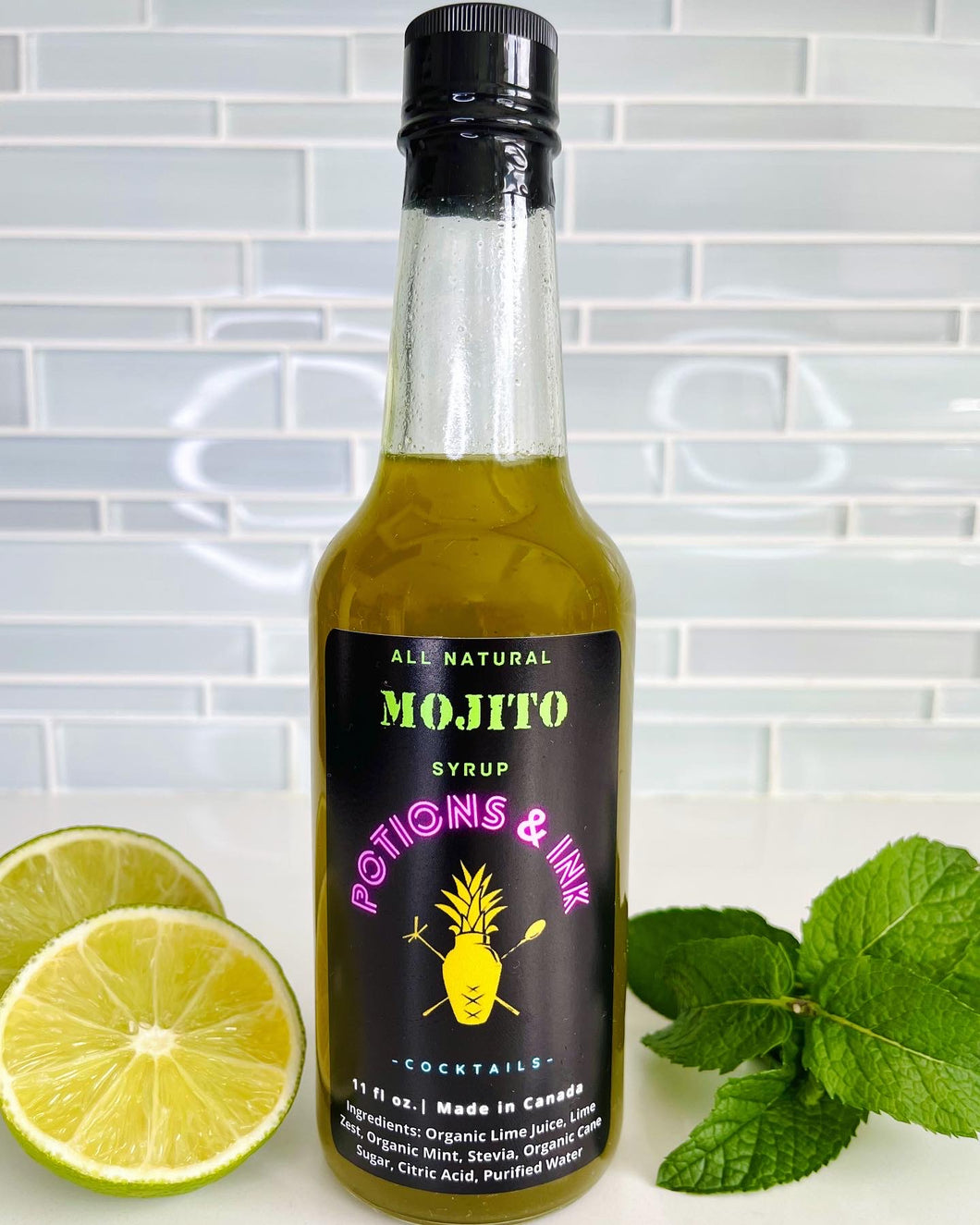 All Natural Mojito Syrup