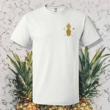 Load image into Gallery viewer, White Pineapple Tees (Unisex)
